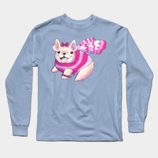 Fairy french Bulldog Long Sleeve T-Shirt